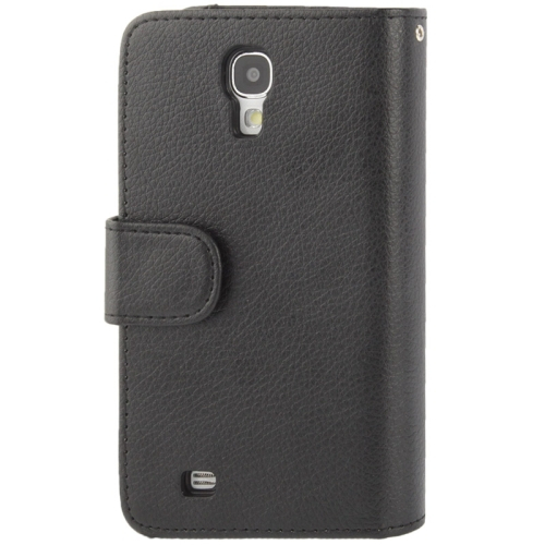 Nahkainen suojakotelo Samsung Galaxy S IV / i9500 (musta)