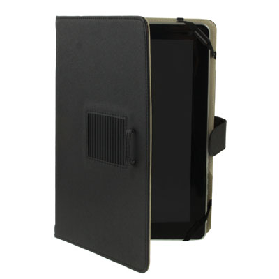 Nahkasuojus 10.1 tuumaa tablet-tietokoneelle (musta)