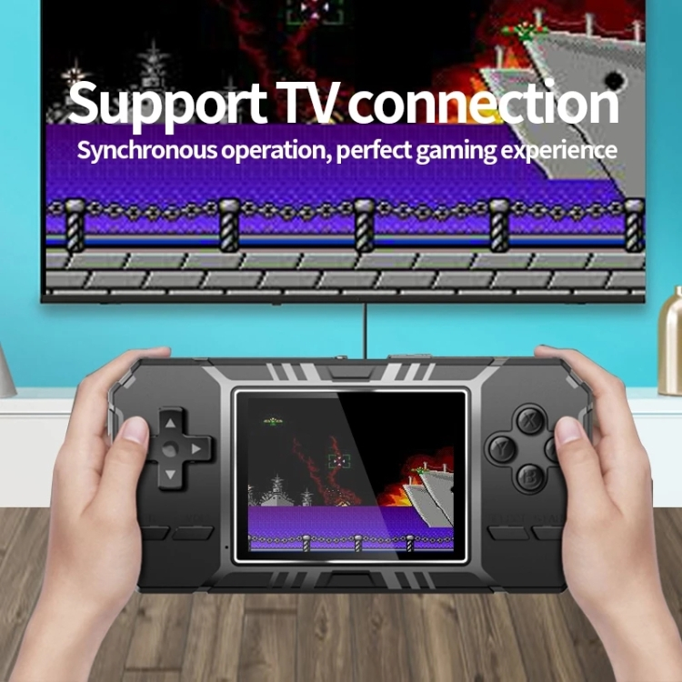 Minivideopelikonsoli - musta 