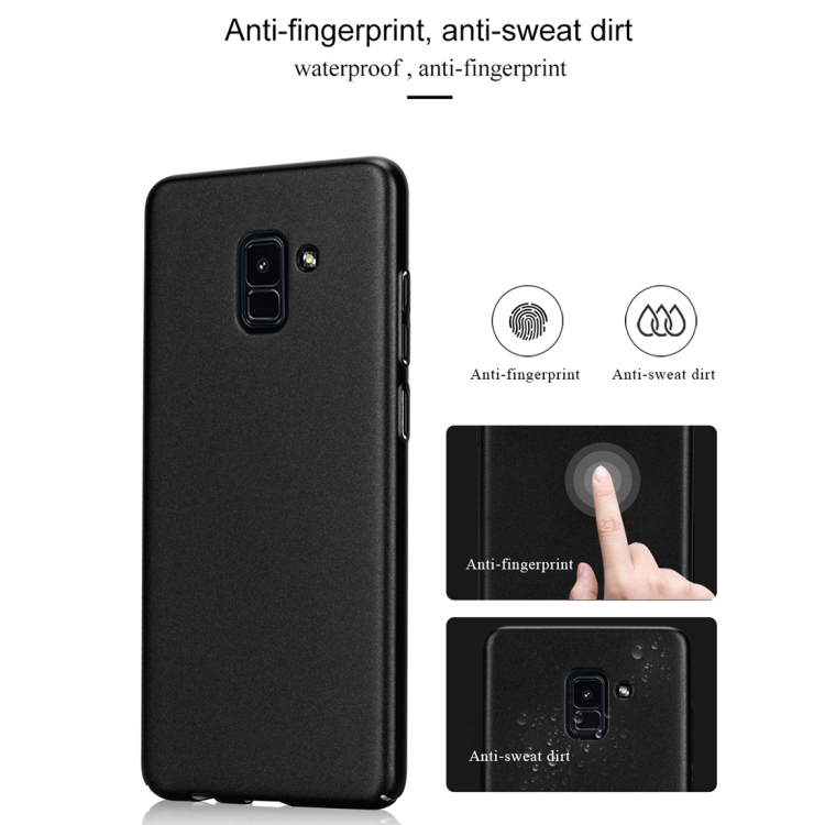 Samsung Galaxy A8 (2018) suojakuori, musta