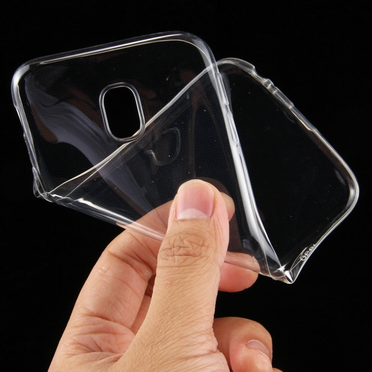 Samsung Galaxy J3 (2017) Ultra-Slim 0.75mm suojakuori (läpinäkyvä)