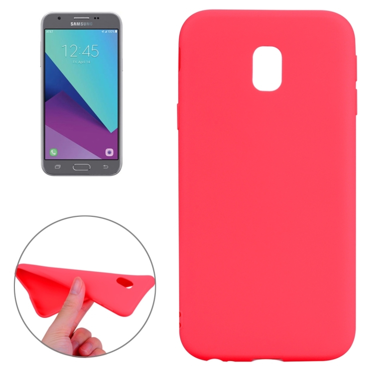 Samsung Galaxy J3 (2017) suojakuori (punainen)