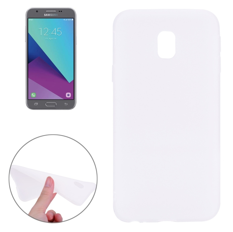 Samsung Galaxy J3 (2017) suojakuori (valkoinen)