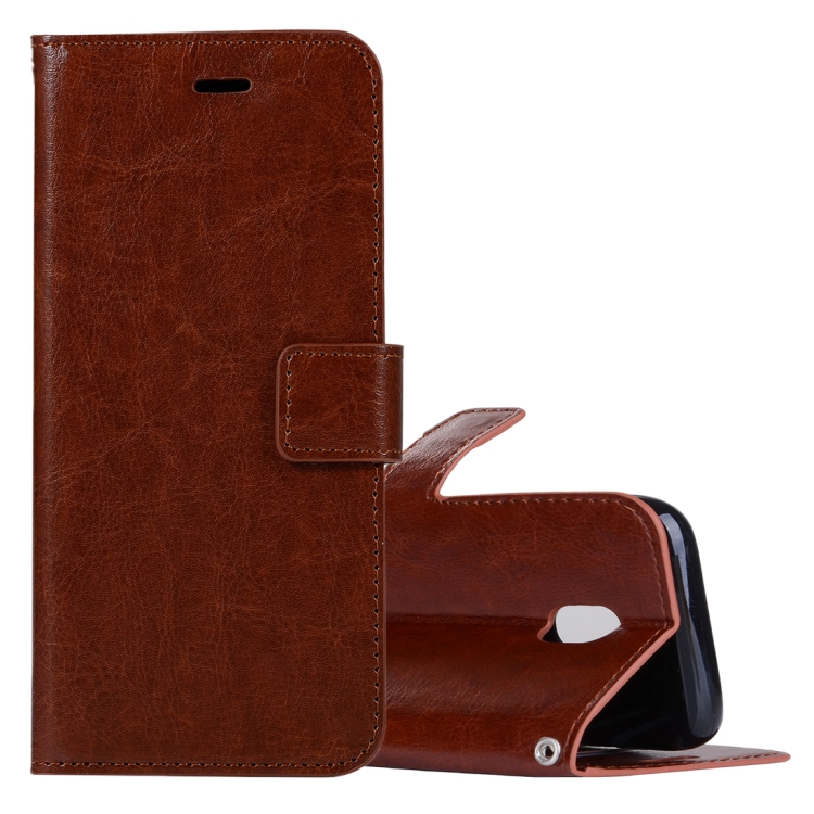 Samsung Galaxy J5 (2017) nahkakotelo (ruskea)