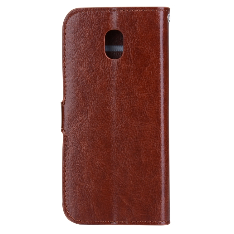 Samsung Galaxy J5 (2017) nahkakotelo (ruskea)