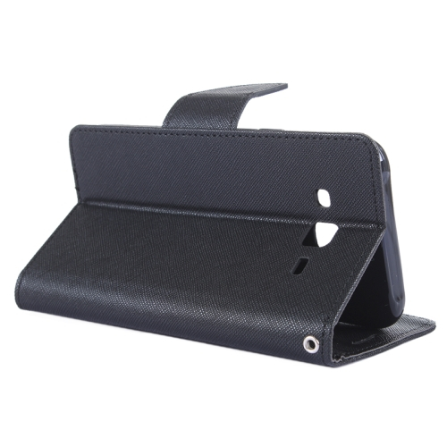 Samsung Galaxy J5 nahkainen suojakotelo , musta