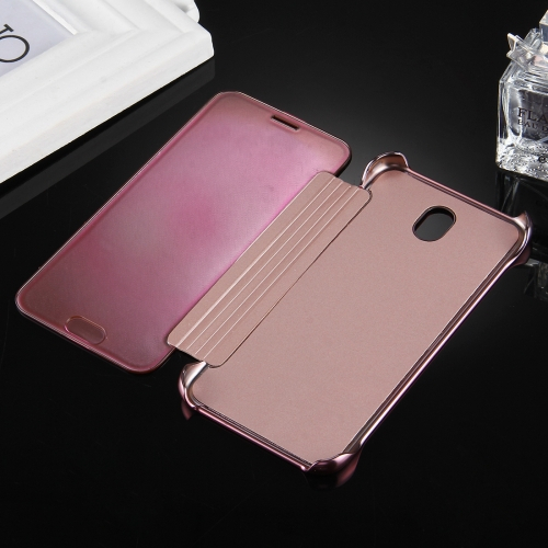 Samsung Galaxy J7 (2017) peili suojakotelo (vaaleanpunainen)