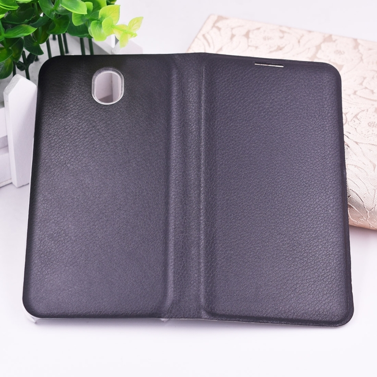 Samsung Galaxy J5 (2017) nahkakotelo (musta)