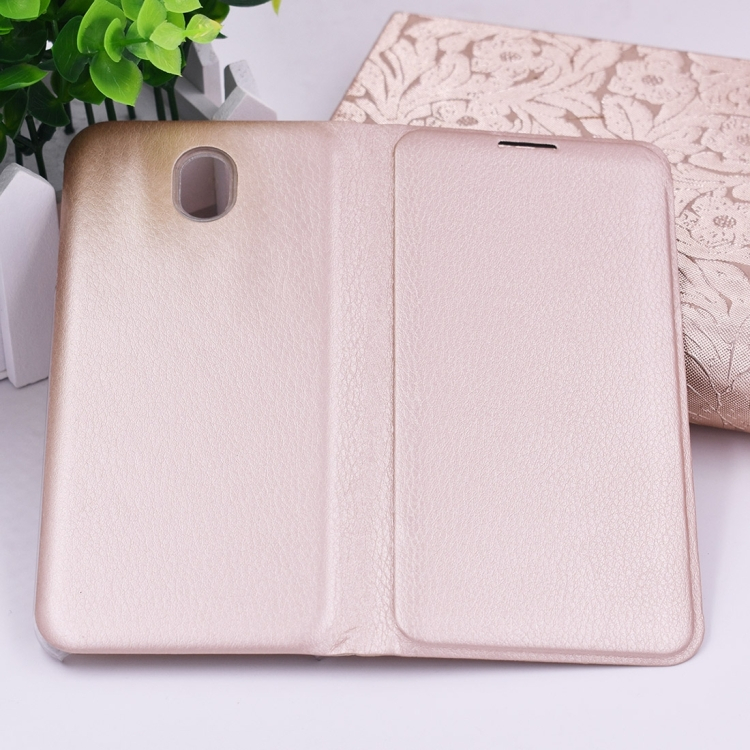 Samsung Galaxy J5 (2017) nahkakotelo (kulta)