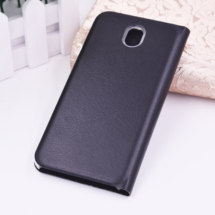 Samsung Galaxy J5 (2017) nahkakotelo (musta)