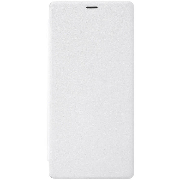 Samsung Galaxy Note 9 mattapintainen nahkakotelo (Valkoinen)