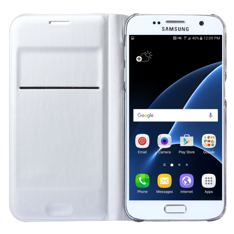 Samsung Galaxy S7 nahkakotelo valkoinen