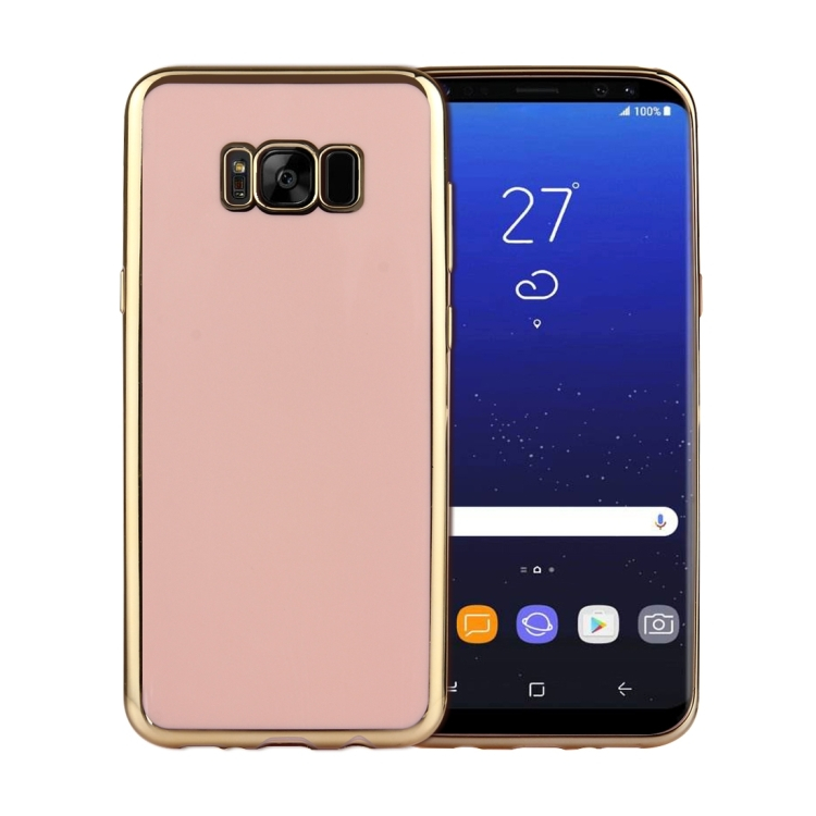 Samsung Galaxy S8 suojakuori, vaaleanpunainen