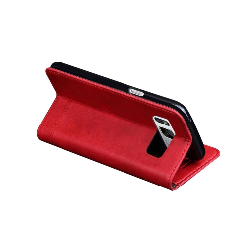 Samsung Galaxy S8 nahkakotelo, punainen