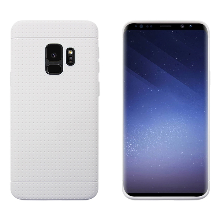Samsung Galaxy S9 TPU muovikuori (valkoinen)
