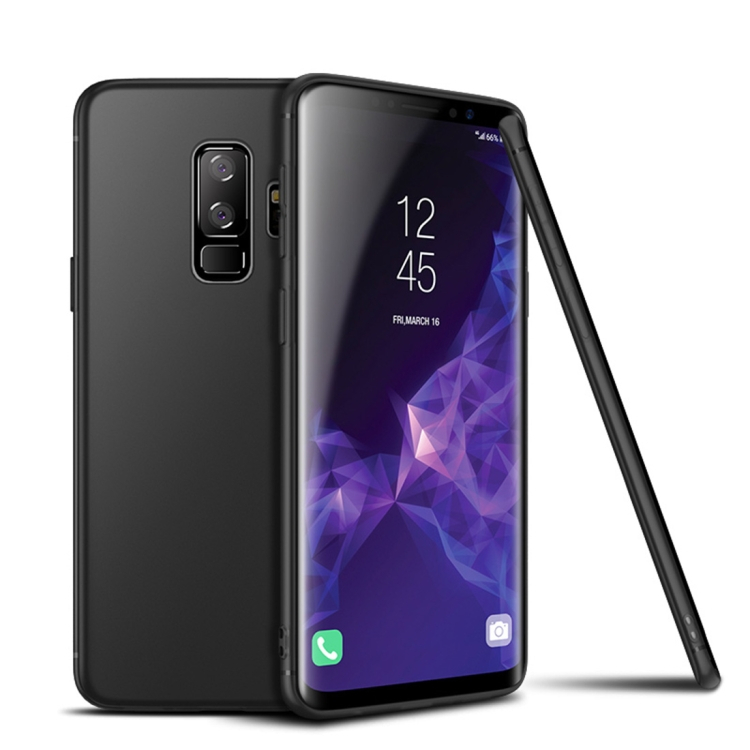 Samsung Galaxy S9+ ultra ohut suojakuori (musta)