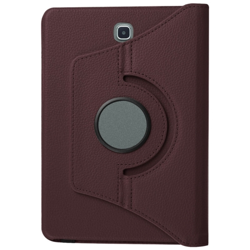 Samsung Galaxy Tab S2 8.0 tuumaa - 360 astetta kääntyvä suojakotelo, ruskea