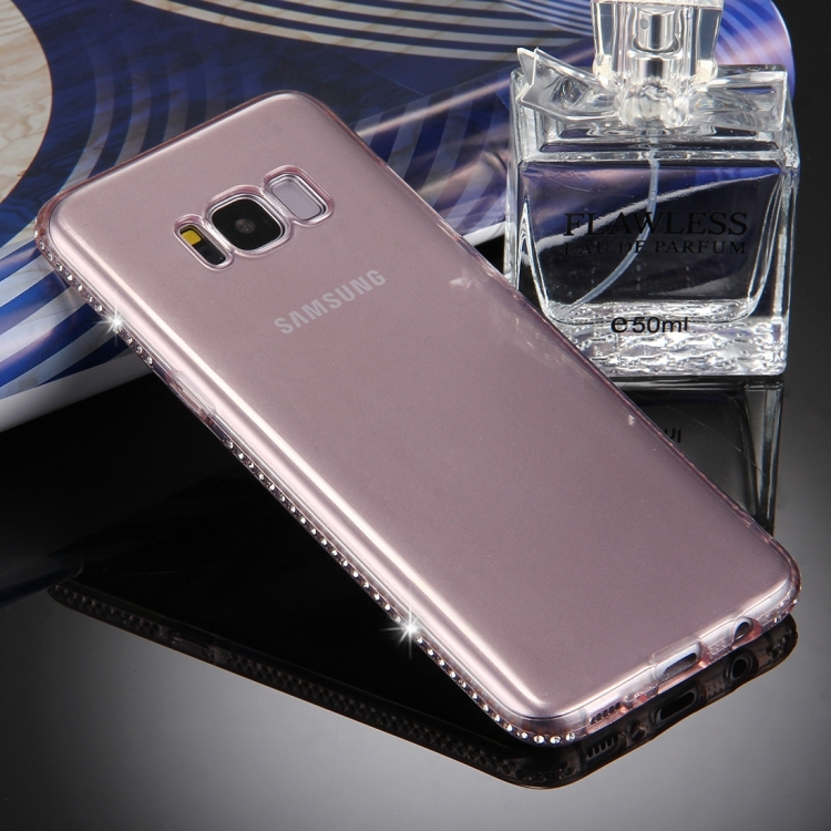 Samsung Galaxy S8 suojakuori, vaaleanpunainen