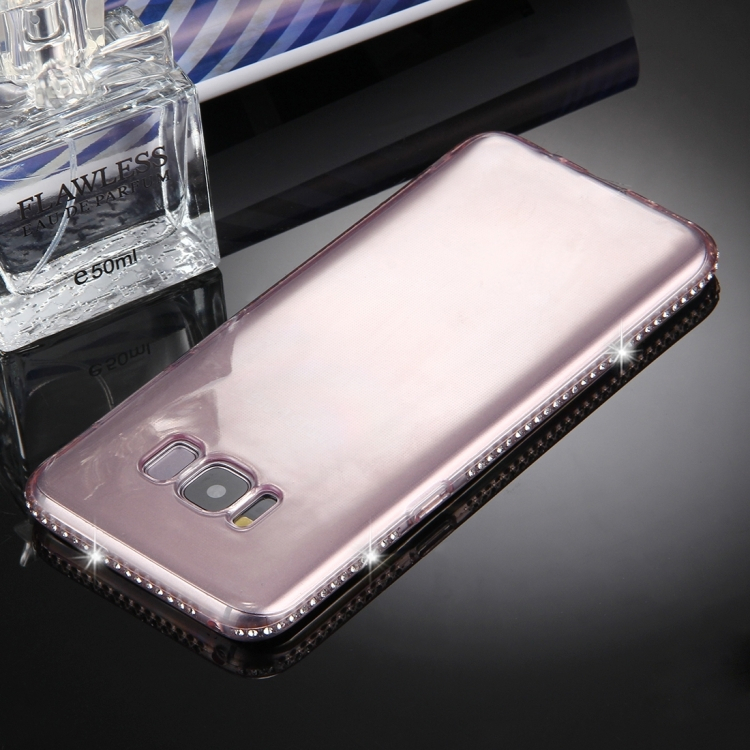 Samsung Galaxy S8 suojakuori, vaaleanpunainen