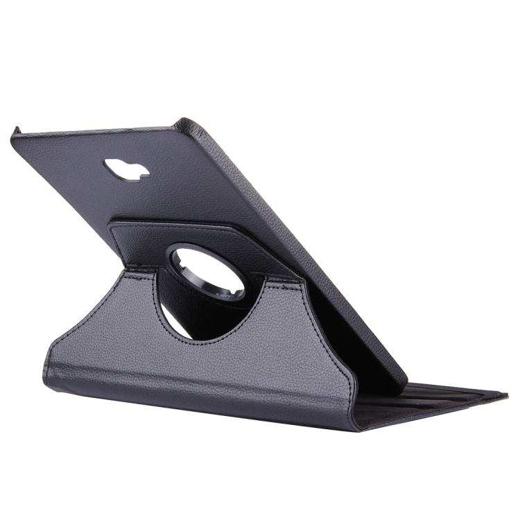 Samsung Galaxy Tab A 10.1 tuumaa Nahkainen Suojakotelo, musta