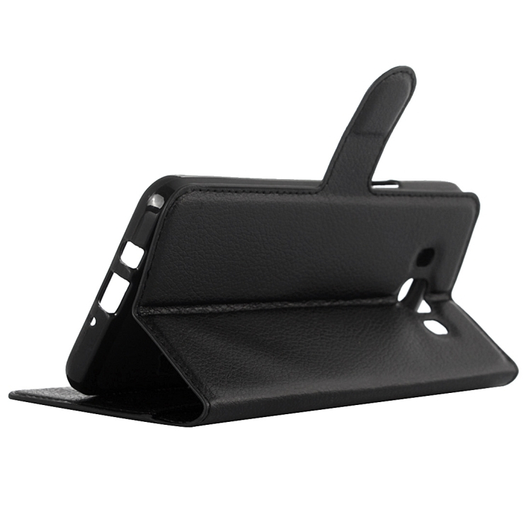 Samsung Galaxy J5 (2016) nahkainen suojakotelo, musta