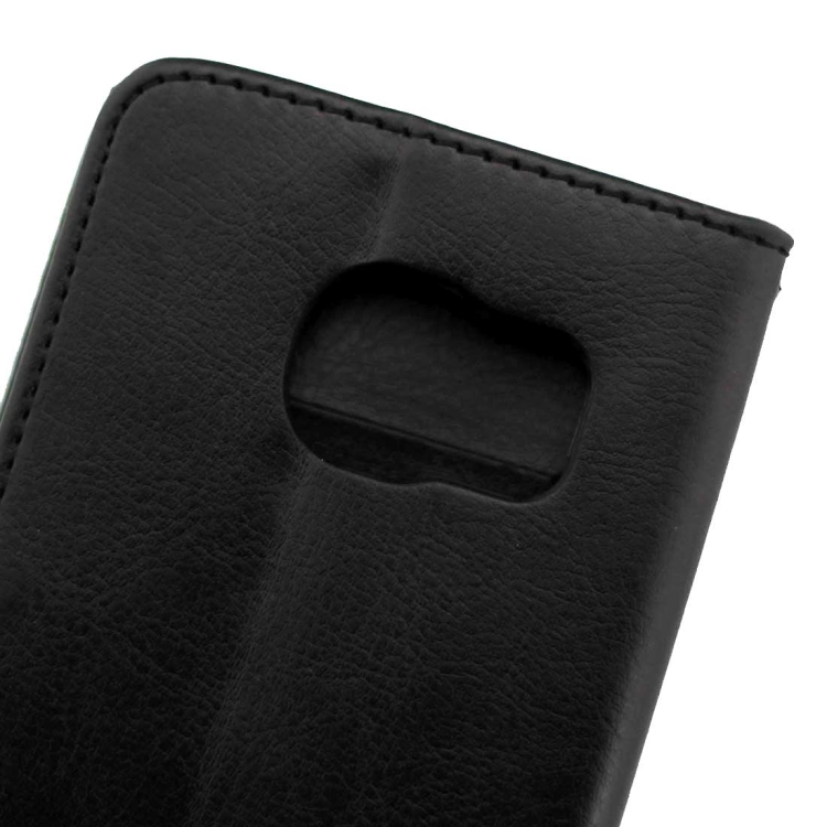 Nahkainen suojakotelo Samsung Galaxy S7, musta