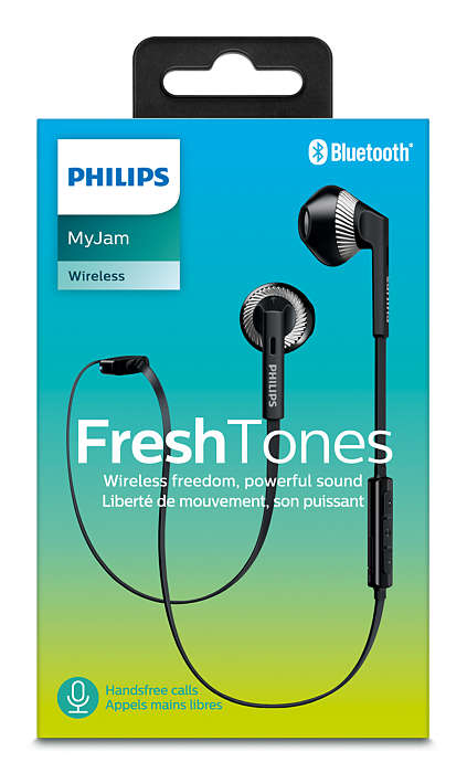 PHILIPS MyJam SHB5250BK/00 Bluetooth nappikuulokkeet , black