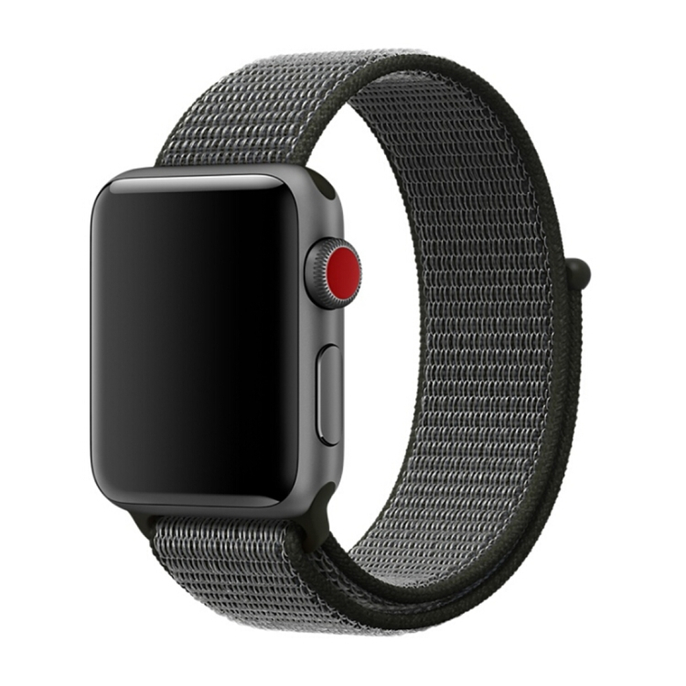 Apple Watch 44 mm kellon ranneke  (Musta/Harmaa)