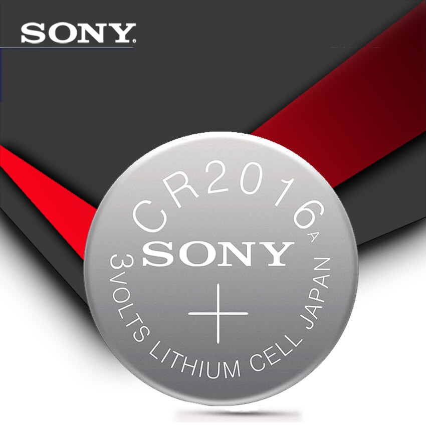 Sony Lithium Nappiparistot 3V CR2016(5kpl)