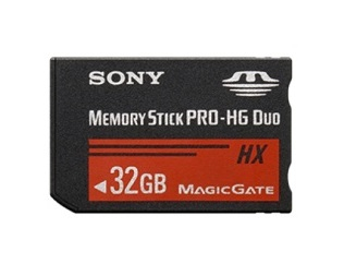 SONY Memory Stick Pro Duo 32 Gt