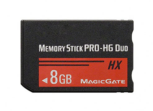 Memory Stick Pro Duo 8 Gt muistikortti