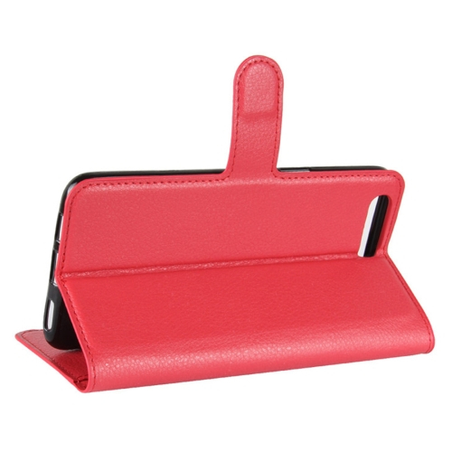 Nahkainen suojakotelo OnePlus 5 (punainen)