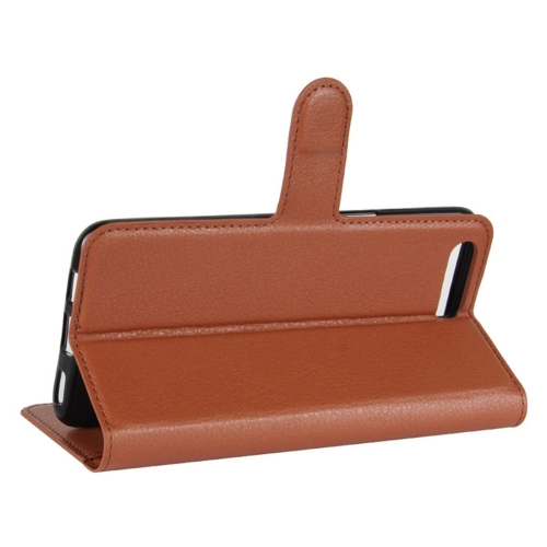 Nahkainen suojakotelo OnePlus 5 (ruskea)