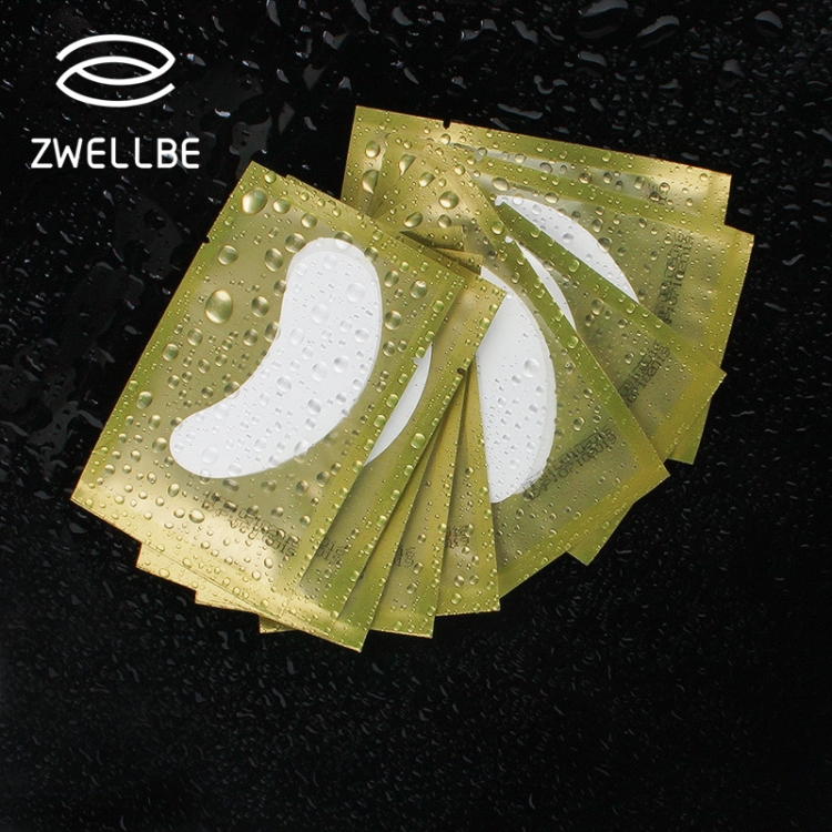 50 kpl kultaisia silmätyynyjä ripsien alle