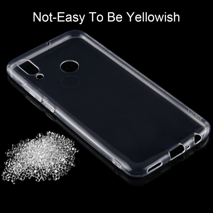 Huawei P Smart (2019) ohut suojakuori (läpinäkyvä)