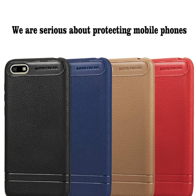 TPU-kotelo Huawei Honor 7S / Y5 Prime (musta)