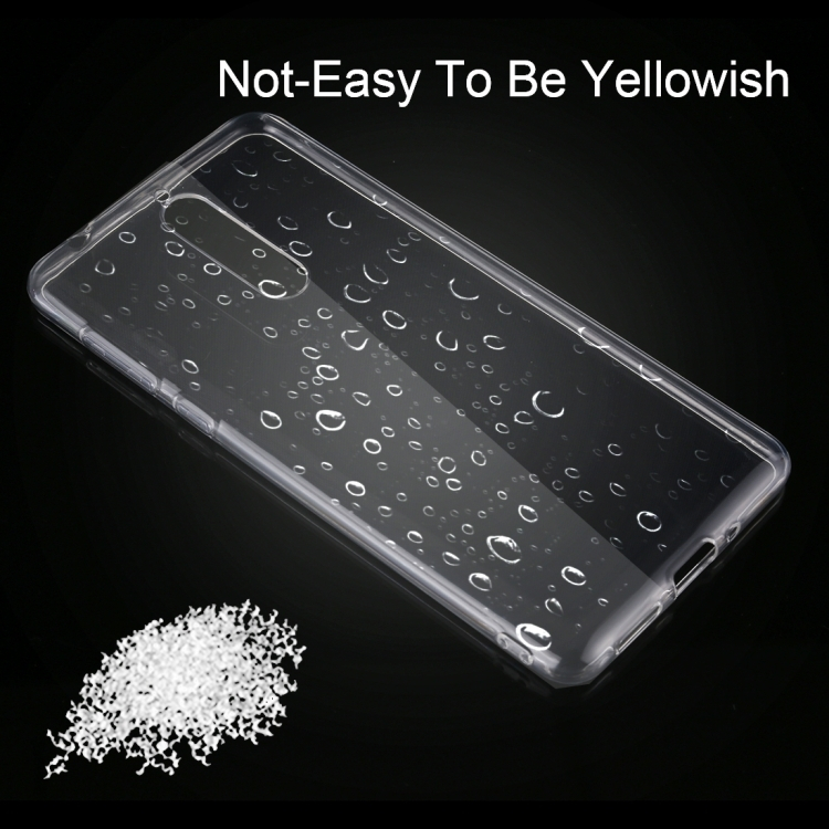 Nokia 8 TPU-suojakotelo (Läpinäkyvä)