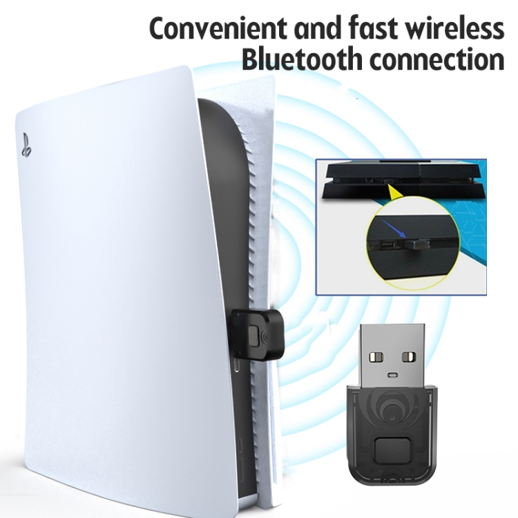 Bluetooth -äänilähetinsovitinvastaanotin PS5 / PS4 / Switchille