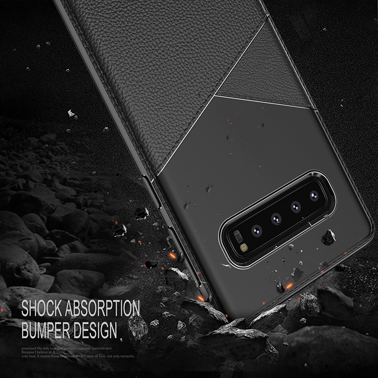 Samsung Galaxy S10 ultra ohut suojakuori (ruskea)