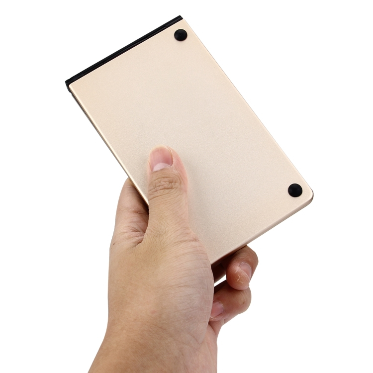 Universal langaton Bluetooth taitettava näppäimistö (kulta)