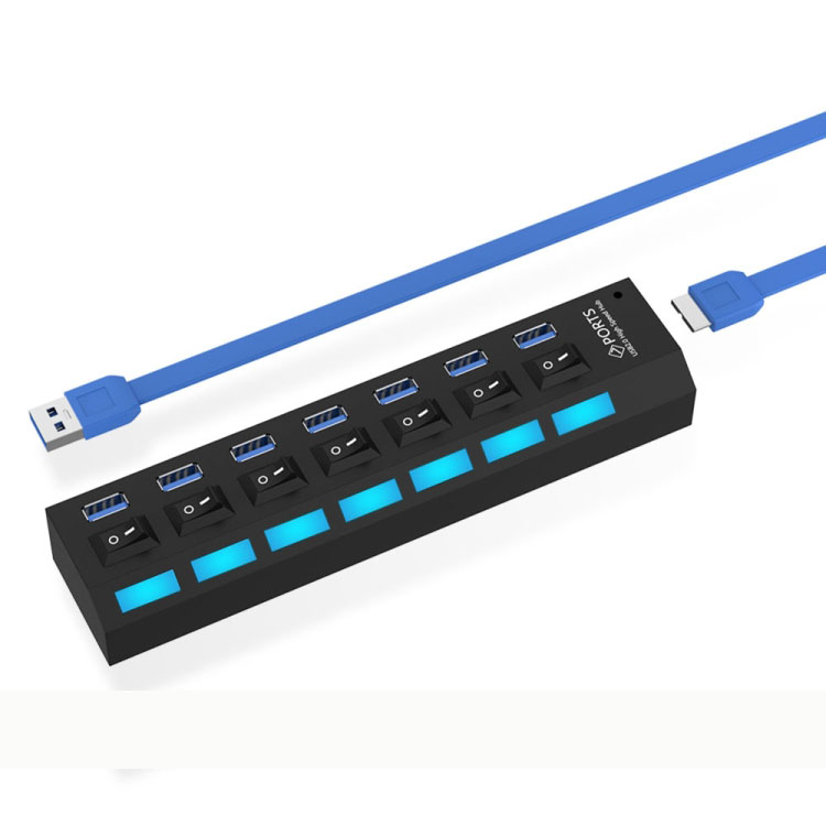 7 portin USB 3.0 hub 