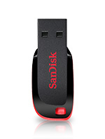 SanDisk Cruzer Blade Muistitikku 8 Gt