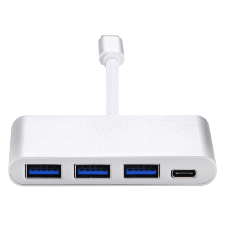 4 in 1 USB-C - USB 3.0 hubi