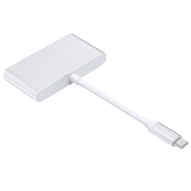 4 in 1 USB-C - USB 3.0 hubi