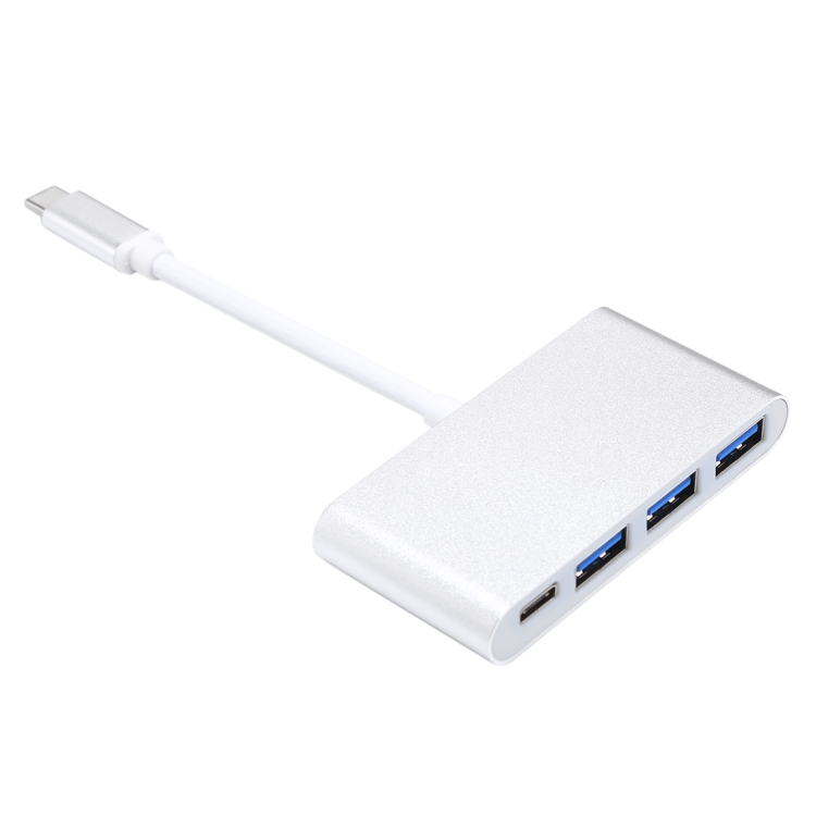 4 in 1 USB-C - USB 3.0 hubi