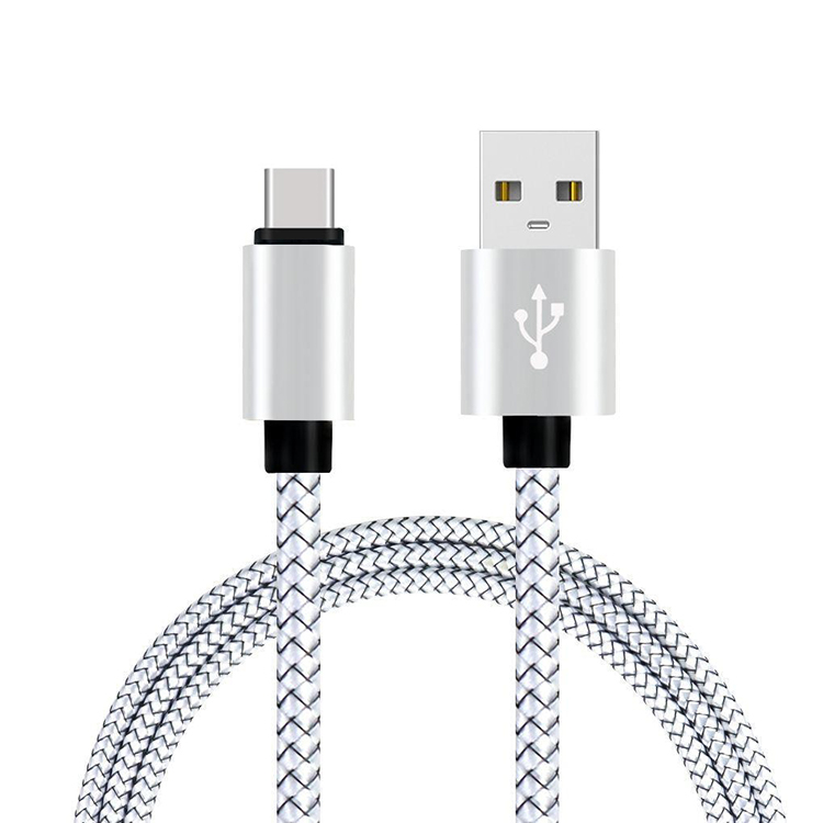 USB-C / USB-A  data- ja latauskaapeli, 3m