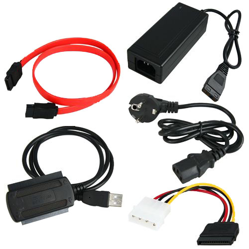 USB 2.0 -> IDE/SATA Adapteri