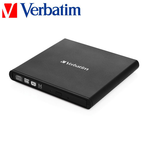 Verbatim Slimline ulkoinen polttava CD/DVD-asema 