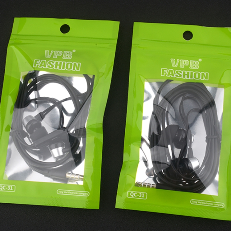 Langalliset kuulokkeet mikrofonilla (Hopea)