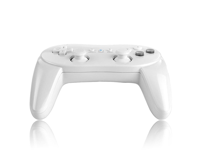 Wii Classic -ohjain (valkoinen)